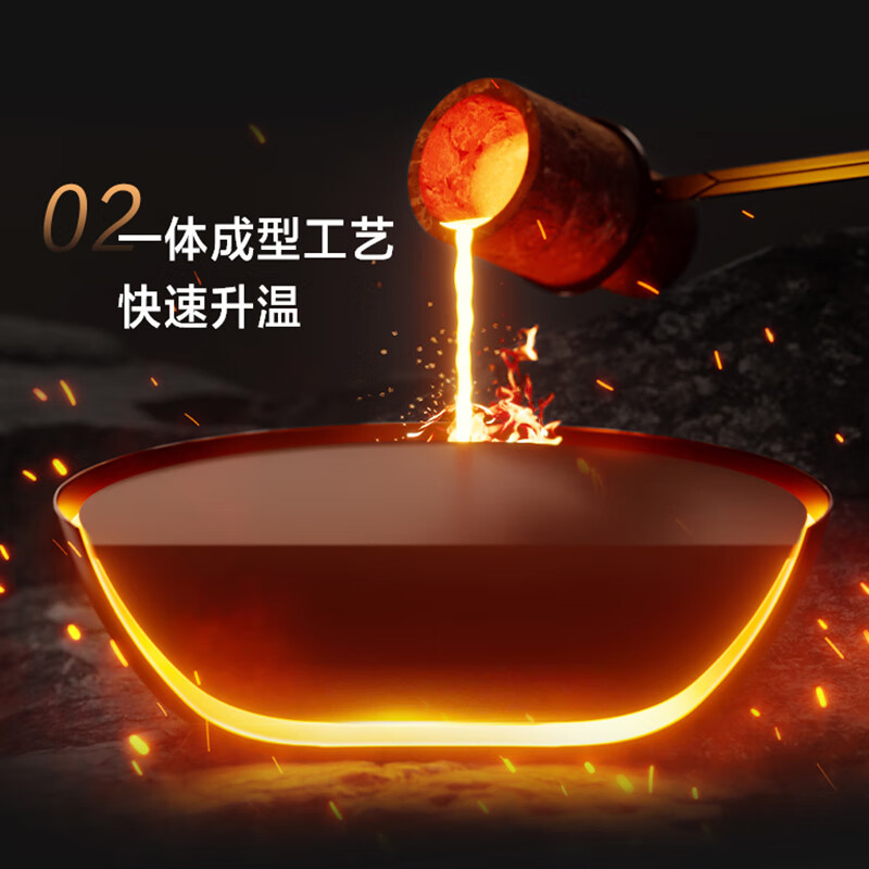 苏泊尔(SUPOR)电炒锅精铁0氟分体式电煮锅电火锅电蒸锅家用多功能蒸煮炒菜一体电热锅4.7LCJ30RF865高清大图