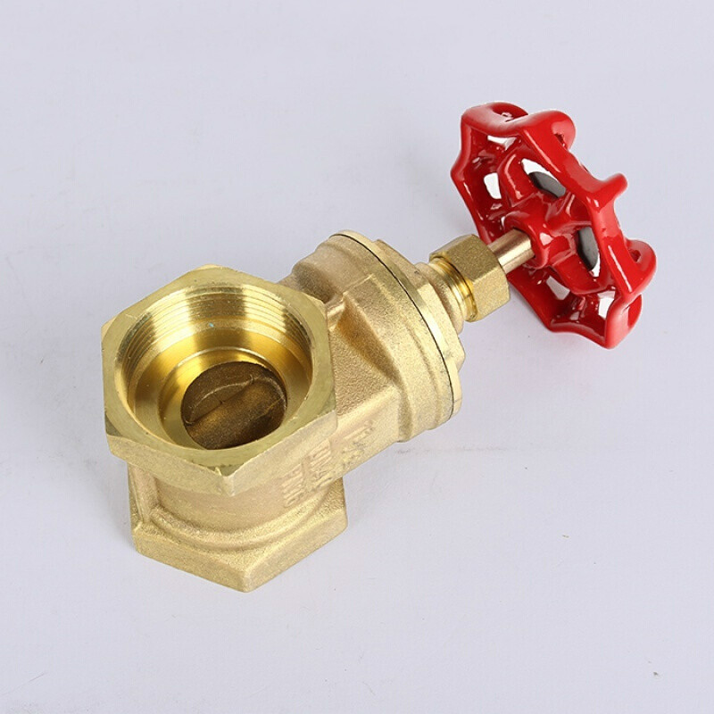 105铜丝口闸阀加厚足通径铜闸阀 DN50黄铜丝口105闸阀