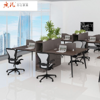 质凡现代简约组合办公家具电脑桌工作位办公桌