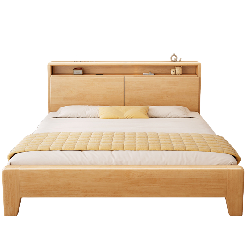 伊科飞特木质床不带软包高清大图
