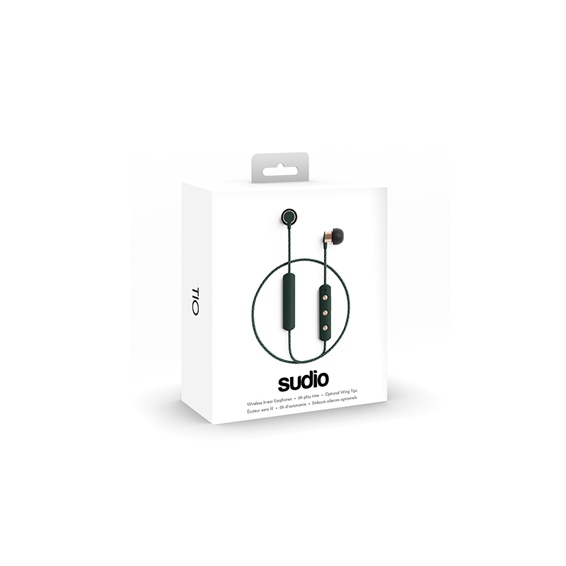 SUDIO TIO 蓝牙耳机运动跑步无线蓝牙双耳通用入耳式可接听电话