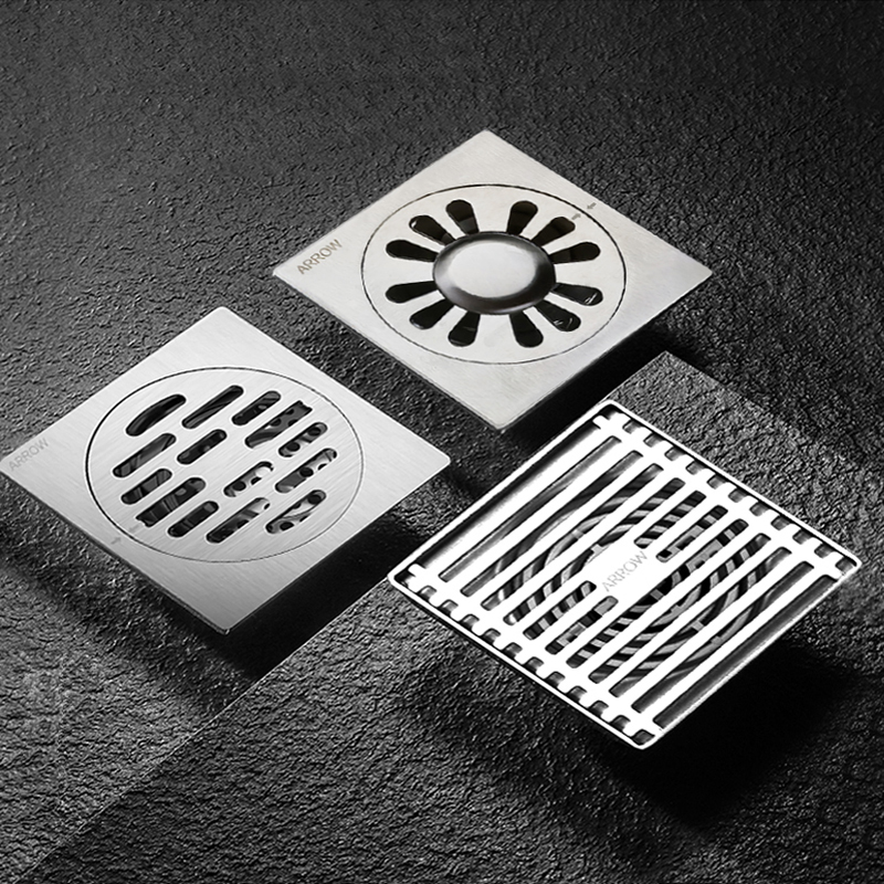 箭牌4170不锈钢304防臭地漏全铜洗衣机卫生间厕所通用下水道