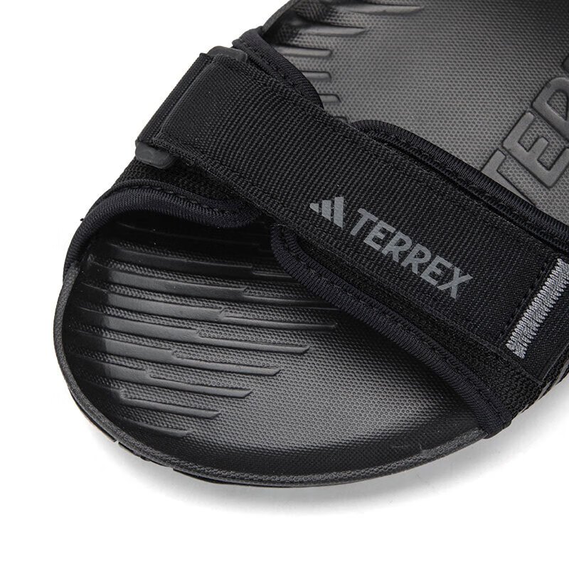 阿迪达斯 (adidas)男鞋女鞋 2023夏季新款运动沙滩鞋时尚休闲透气耐磨凉鞋 ID4269