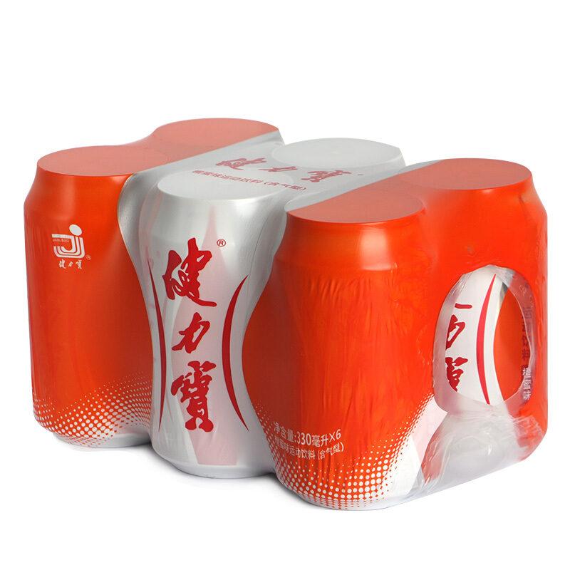 健力宝橙蜜味运动饮料听装330ml6