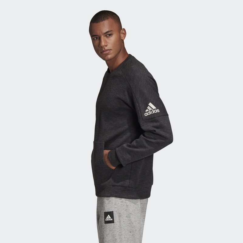 阿迪达斯(adidas)男装卫衣新款运动休闲圆领套头衫DU1145