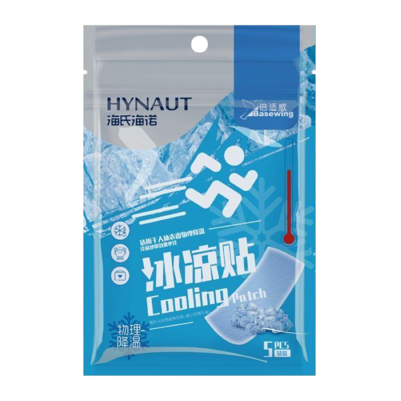 海诺倍适威 温冰凉贴夏季户外降热清凉冰爽物理降温贴降学生军训冷敷冰敷贴高清大图