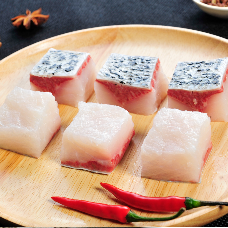 千岛鱼先生千岛湖鳙鱼块1000g火锅食材冷冻生鲜鱼肉