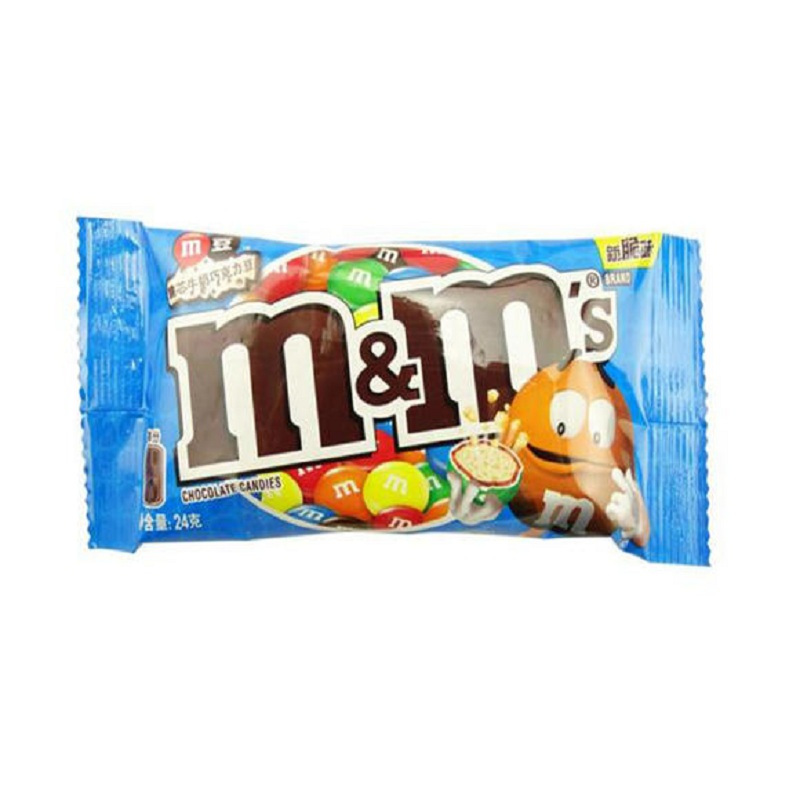 m&m’s脆芯牛奶巧克力豆24g