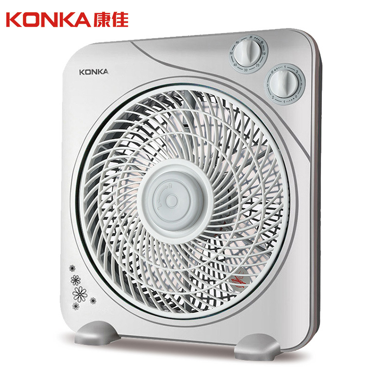 康佳(KONKA) 电风扇转页扇机械控制3档正常风台式扇 电扇 台扇 落地扇 小风扇 KF-25HY43 定时+延长线