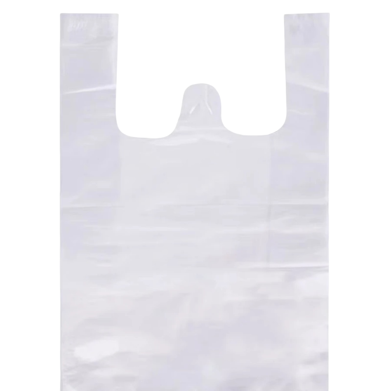 [鑫志友]透明白色手提塑料袋 垃圾袋 特厚 32*50cm 100个/捆