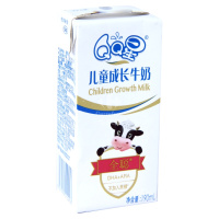 伊利 QQ星儿童成长牛奶 全脂 全聪190ml*15盒 礼盒装