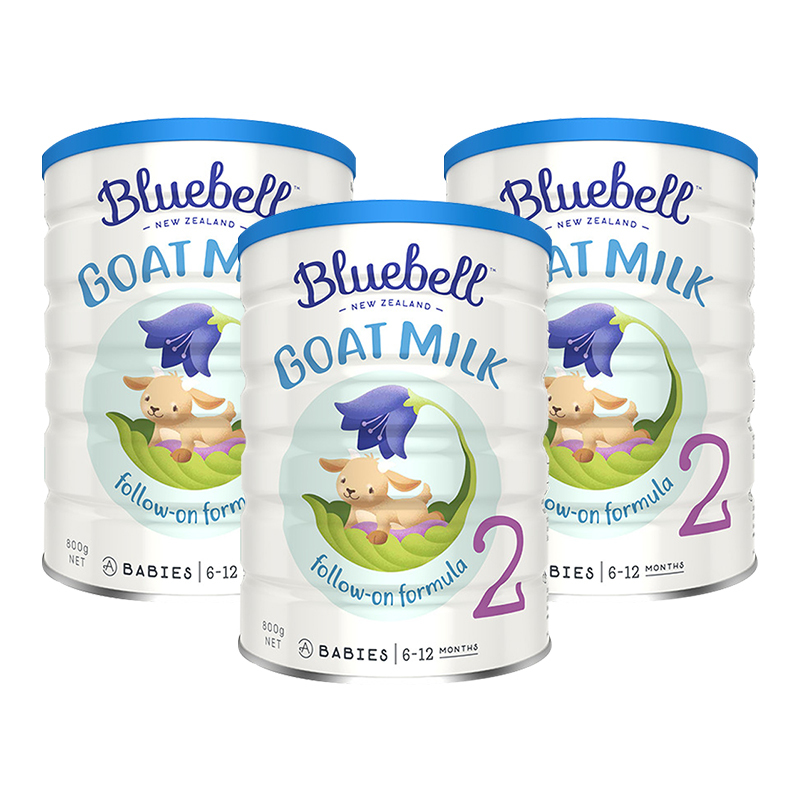 低价清仓-新西兰宝乐贝儿(BLUEBELL)婴儿羊奶粉2段800g/罐装 进口婴幼儿二段奶粉 效期到21年7月