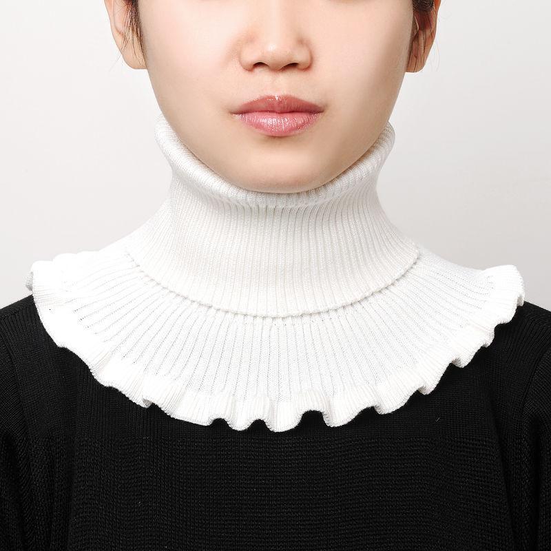 假领子女款女士假领围脖女套头秋冬保暖护颈椎脖套 百搭装饰假领子