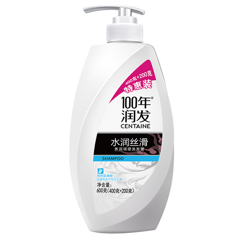 100年润发 水润丝滑洗发露600g