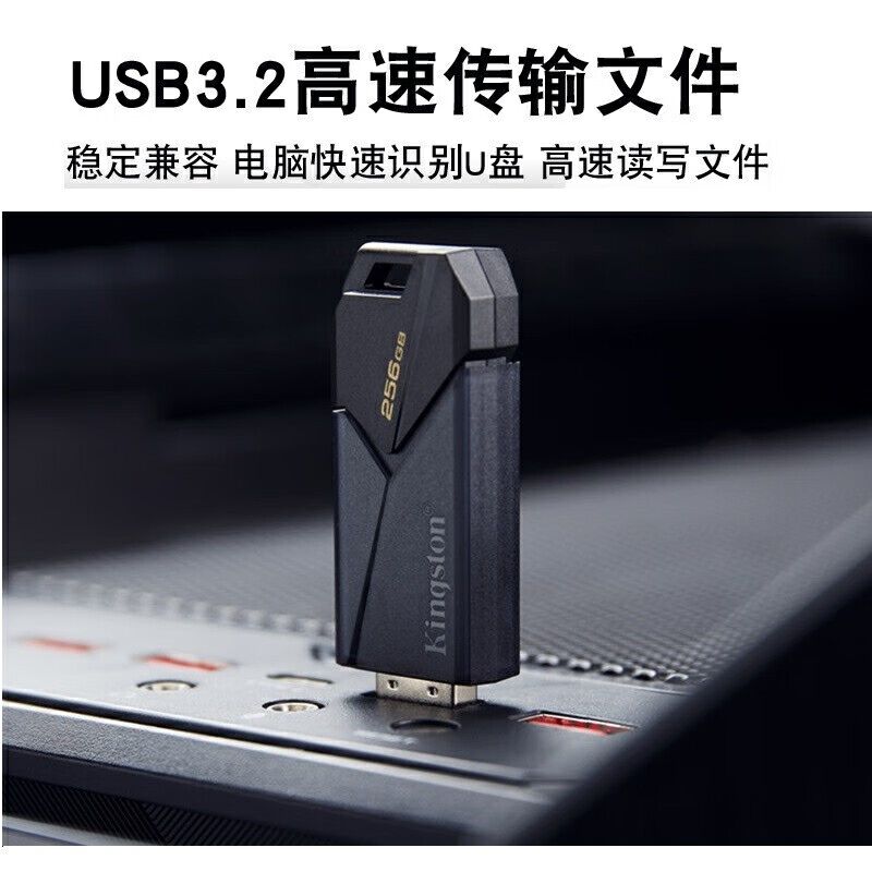 金士顿 新款DTXON 256G 超大存储U盘(单位:个)高清大图