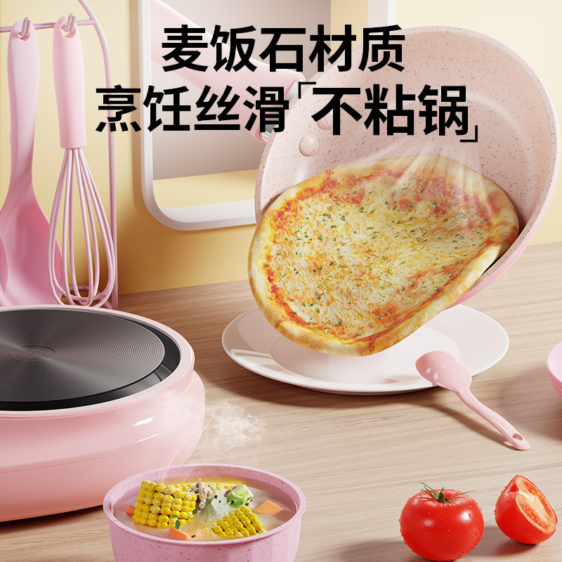 儿童迷你小厨房真煮全套装可做饭厨具真实版煮饭女孩玩具礼物2430