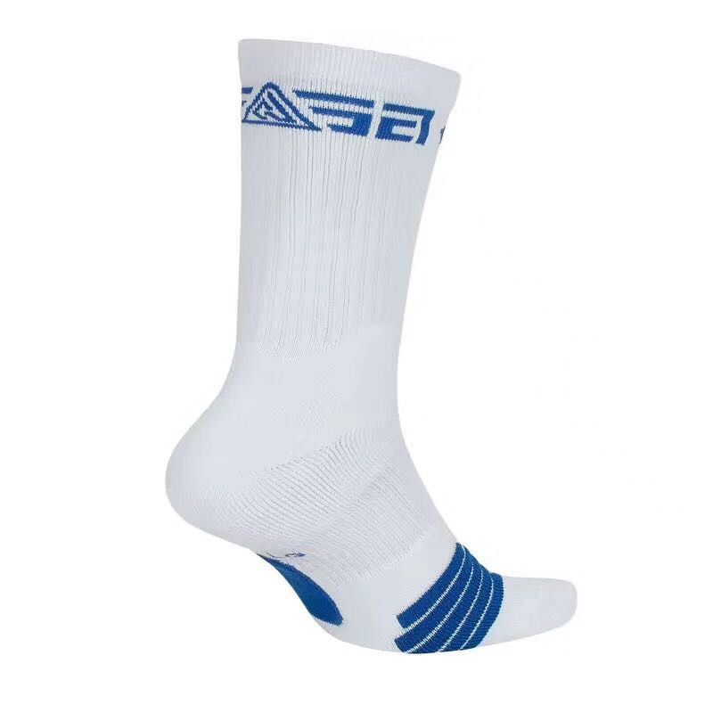 字母哥篮球精英袜白色加厚毛巾底字母哥白色