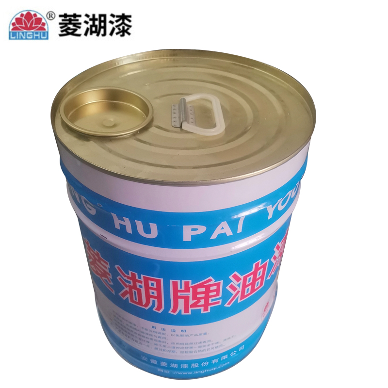 菱湖漆 氨基烘干绝缘清漆 15Kg 桶高清大图