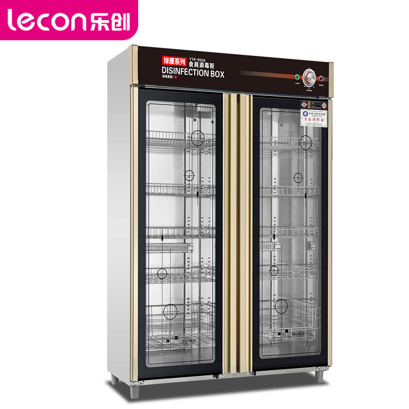 乐创(lecon) 商用多功能热风循环消毒柜LC-J-XD950B 双门 800L