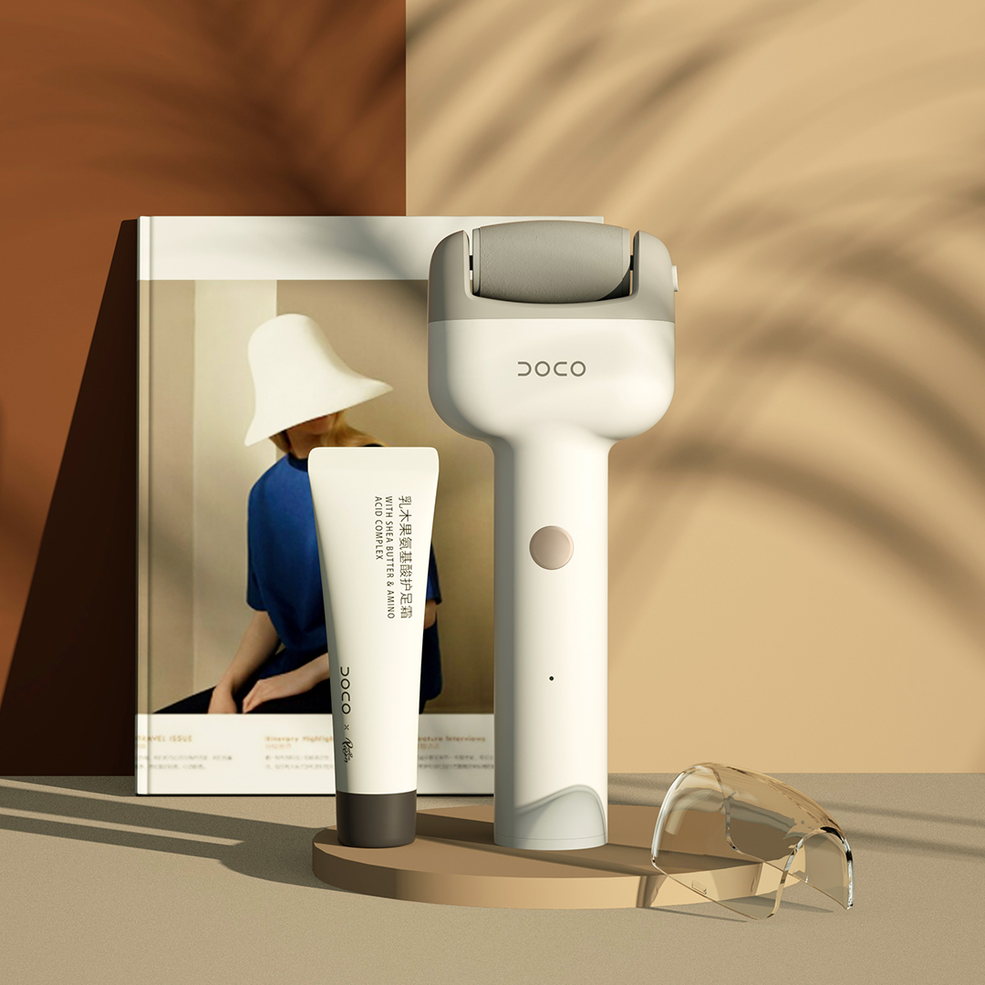 doco电动修脚器自动除死皮磨脚后跟神器家用大功率刮茧刀修足