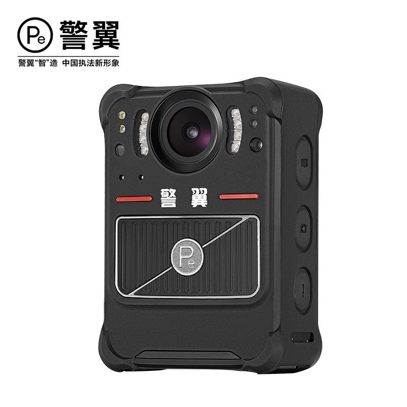 警翼F1执法记录仪3200万高清红外夜视移动侦测超强防护防水防震肩带背夹多种佩戴128G版单电