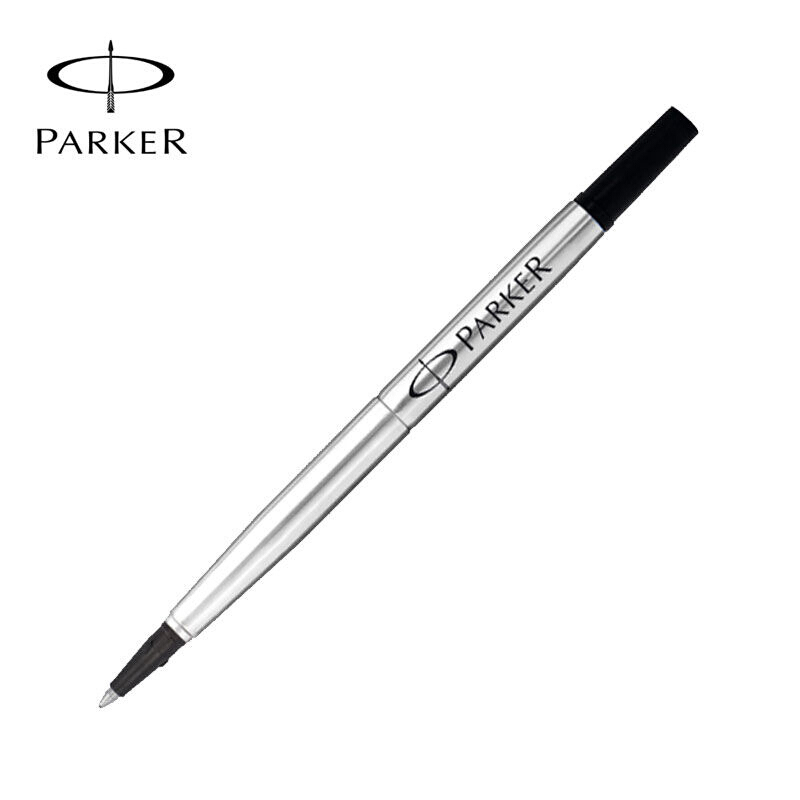 JZ派克(PARKER) 宝珠笔水性笔芯 细黑 0.5mm 悬挂装