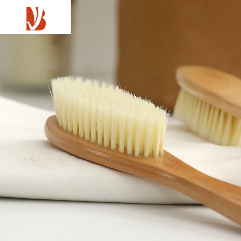 三维工匠长木柄软毛鞋刷家用洗鞋刷子不伤鞋面多衣物清洁刷