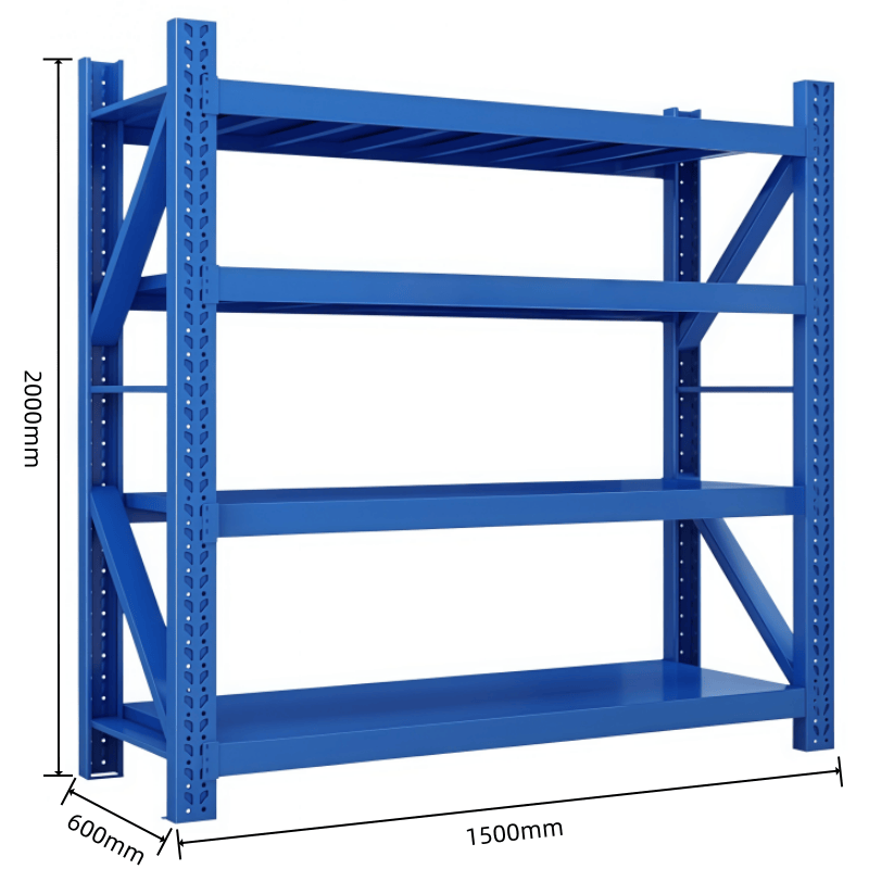 鑫木樽货架1500*600*2000mm个高清大图