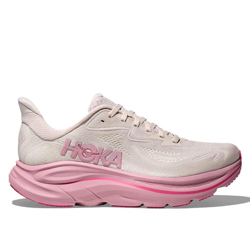 Hoka One One女款跑步鞋缓震轻便舒适日常训练运动鞋 Cream 40.5