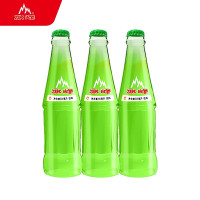 西安老汽水 冰峰青苹果味汽水 碳酸饮料200ml*6瓶整箱