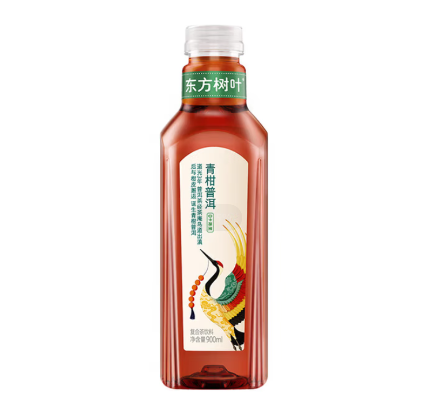 树叶茶饮料900ml*1瓶口味随机高清大图