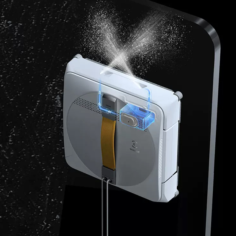 热卖科沃斯喷水擦窗机器人w1spro窗宝全自电动家用擦玻璃神器