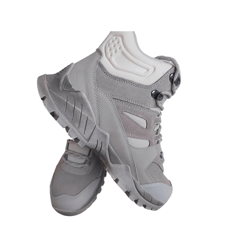 尚诺雅灰色皮面高帮防寒鞋SNYX810双图片