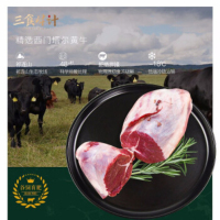 爱上星鲜 三食牛计 牛腱子1000g(500g*2) 前牛腱肉 原切排酸 秘制鲜牛肉 急冻锁鲜不注水不注胶