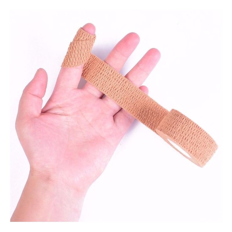 全棉弹性自粘绷带疤痕加压固定胶带护腕膝脚踝足篮球力绷带