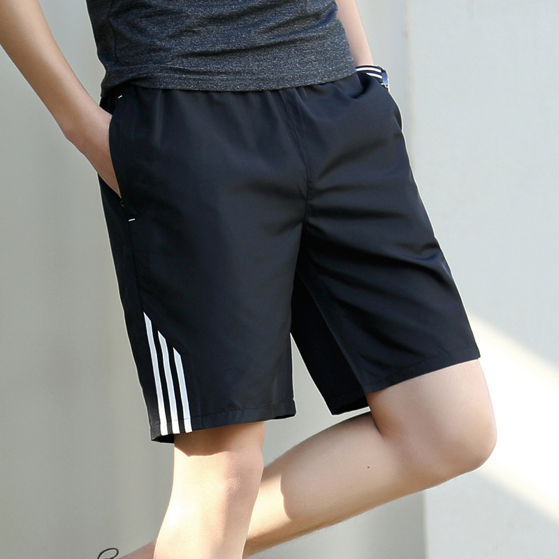 休闲短裤男宽松潮5分马裤7夏季外穿速干沙滩运动五分裤男士大裤衩