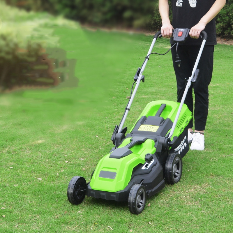 除草机剪草电动割草机理线家自动小型家用多功能打草机草坪修剪机手推