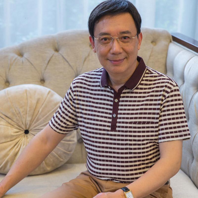 爸爸短袖t恤夏4050岁中年人男士夏天纯棉上衣夏装中老年夏季男装