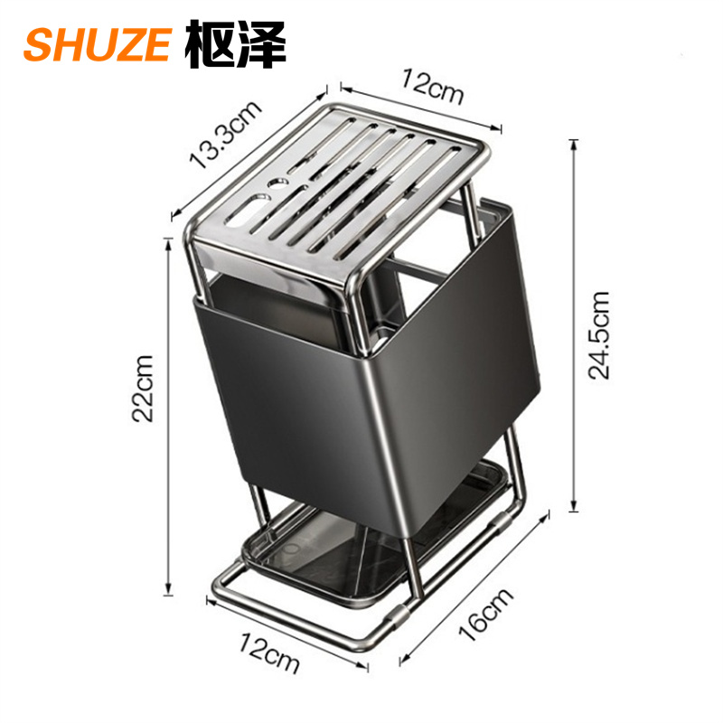 枢泽 刀具架 12*16*24.5cm 个高清大图