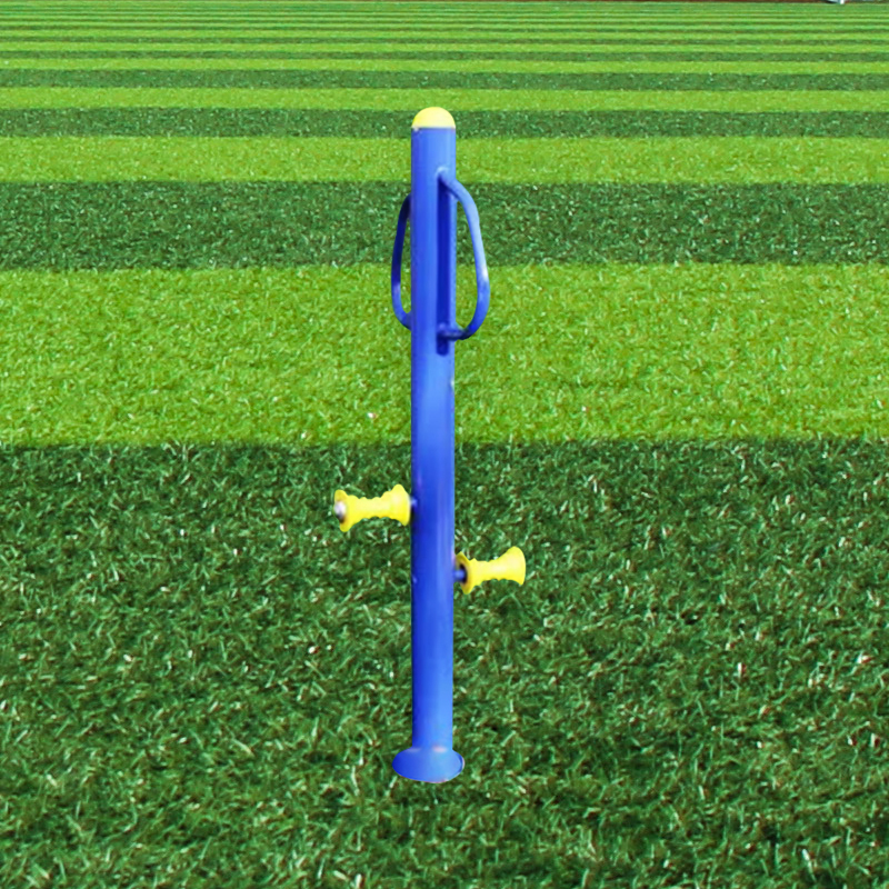 健伦(JEEANLEAN)室外健身器腿部按摩器60*60*160cm 蓝黄配色