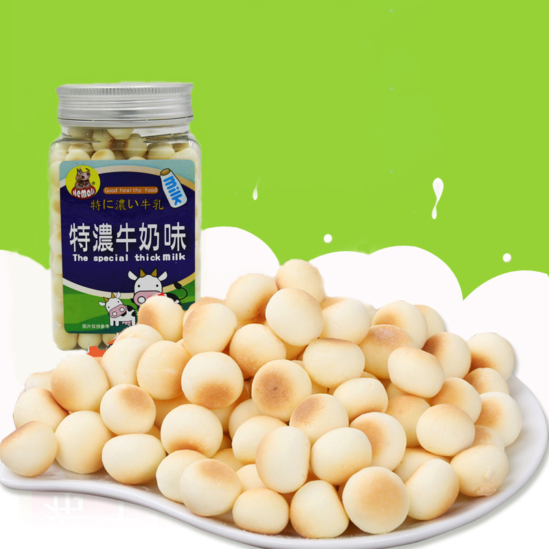 河马莉特浓牛奶味蛋酥130G
