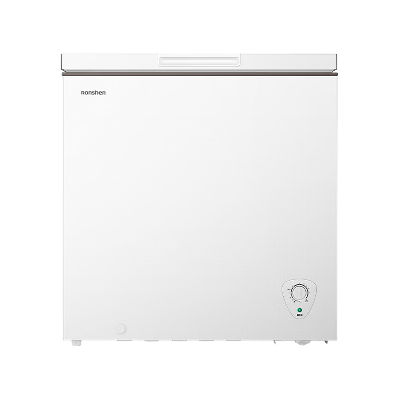 容声 BD/BC-200ZMSMB 白200升减霜小型冰柜家用冷藏冷冻转换单温冷柜 一级能效家商两用卧式冷柜