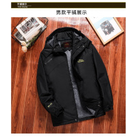 凯仕达K.SHIDA新款时尚经典百搭外套单层加绒冲锋衣