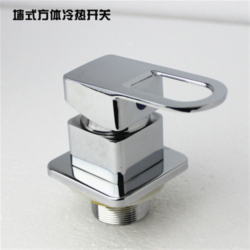 洗手盆面盆水龙头冷热水混水阀脸盆三孔冷热开关转换分水器开关阀视频