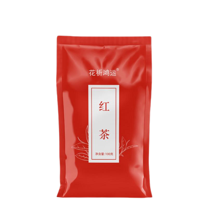 花祈鸿运红茶一级100克袋高清大图