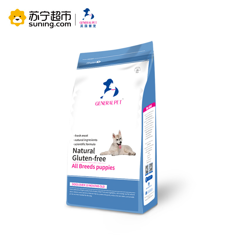 英国普宠GENERAL PET 全犬种通用型幼犬狗粮4.5KG