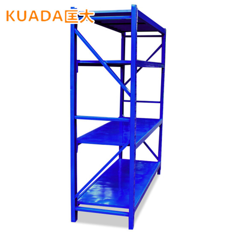 匡大货架多层仓储货架钢制置物架一组四层钢架KDH016高清大图