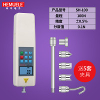 HEMUELE 数显推拉力计 手持电子式弹簧测力计推力计拉力压力插拔力 数显可连电脑 SH-100N