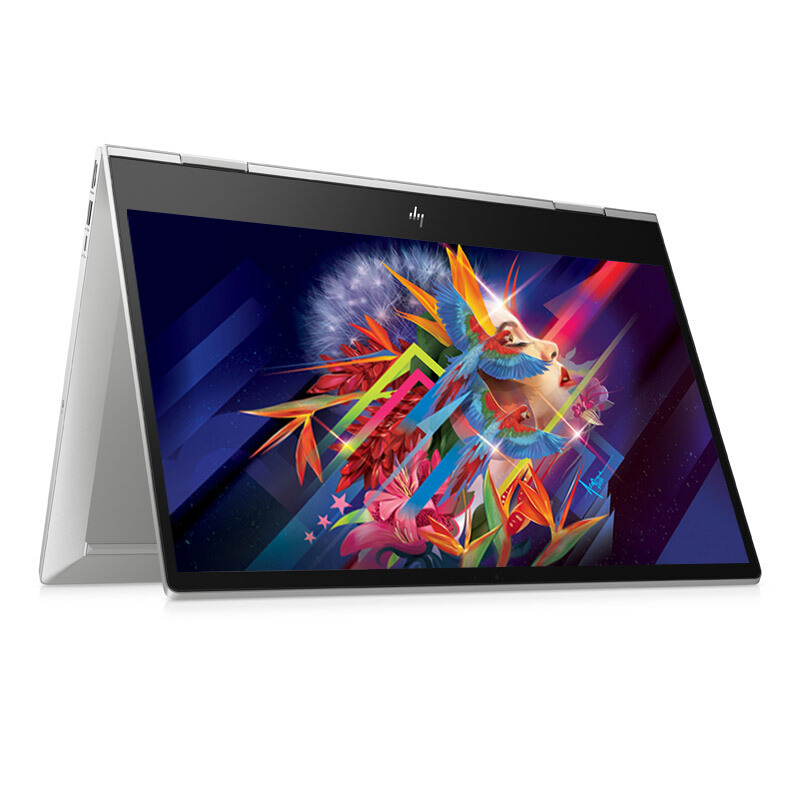 惠普(hp) ENVY x360 15-dr1007TX 15.6英寸十代翻转轻薄本笔记本电脑 银色(i7-10510U 8G 512GSSD MX250独显)