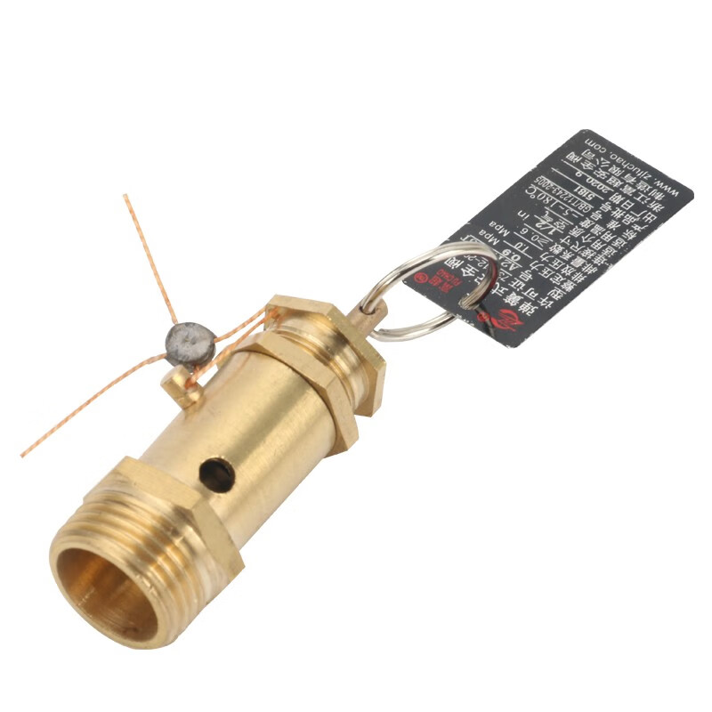 西陶 方威 弹簧式空压机安全阀泄压阀A21W-16T蒸汽发生器锅炉安全阀泄压 0.8MPA(8公斤) 2分DN8高清大图